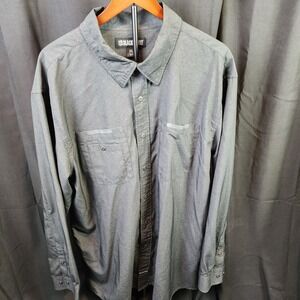 Blackhawk Tactical Series Men's Long Sleeve Shirt BLK Pockets Size 2XL Regular